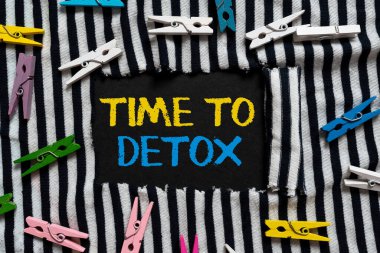 Detox için kavramsal gösterim süresi, Beslenme Sağlığı Bağımlılığı İçin İş Genel Bakış Anı