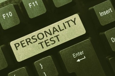 Kavramsal Başlık Kişilik Testi, İnsan Kişiliği Yapılarının Değerlendirilmesi Yöntemiyle Yazılan Sözcük