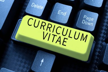 Kavramsal gösterim müfredatı Vitae, iş konsepti bir kişinin kısa bir özeti eğitim ve nitelikleridir