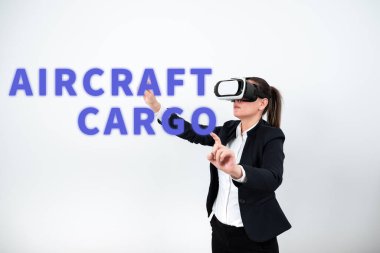 El yazısı metin Uçak Kargosu, Internet Concept Taşımacılık Hava Taşımacılığı malları uçakla taşınıyor