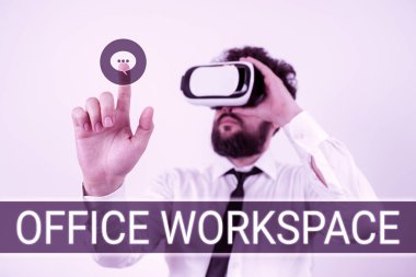 Ofis Çalışma Alanı, İş Genel Görünümü Kişinin işinin yapıldığı herhangi bir yer veya mekan