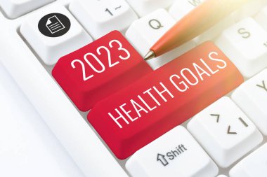 2023 Sağlık Hedefleri metni, 2023 takvim yılının başlangıcını kutlamak için yazılıyor
