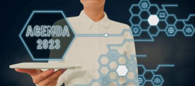 Kavramsal başlık Gündem 2023, İşlemlerin sırasıyla listelendiği Sözcük