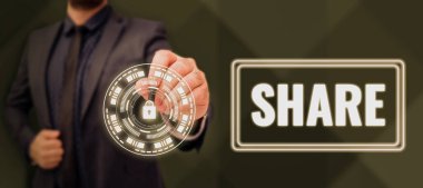 El yazısı metni paylaşımı, Kavramsal fotoğraf bölümü veya gösterilen sayı arasında bölünmüş daha büyük miktar