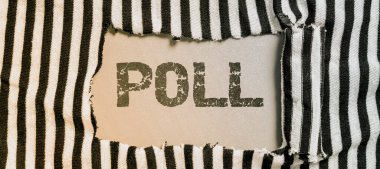 Seçim sürecinde atılan oy sayısının kaydında 