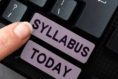 El yazısı müfredatı, Bir söylem, tez veya sınav gereksinimlerinin özet özeti üzerine Sözcük Yazımı