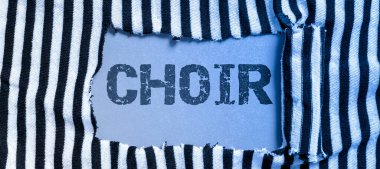 Koro, İş Fikri 'ni sunan metin başlığı.