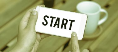 El yazması işareti Başlat, Kavram anlamı başlat ya da uzayın belirli bir noktasından hesapla