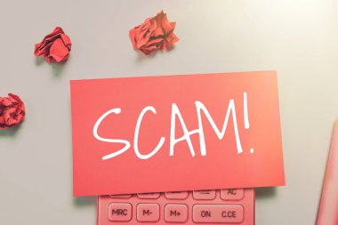 Kavramsal manşet dolandırıcılığı, iş genel görünümü sahtekarlık dolandırıcılığı birine para veya bilgi çalmak