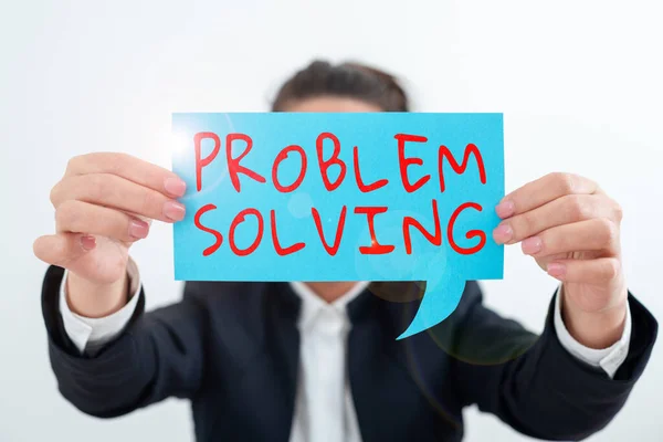 Lham Kaynağı Problem Çözme Yaklaşımının Bir Soruna Iyi Bir Çözüm — Stok fotoğraf
