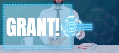 Bir kurum veya hükümet tarafından burs amacıyla verilen metin, iş genel değerlendirmesi veya metin yazımı