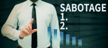 Metin Sabotajı 'nın yazılması, işverenin araç ve malzemelerinin işçiler tarafından yok edilmesi anlamına gelir.