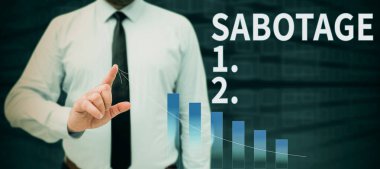 Metin Sabotajı 'nın yazılması, işveren araç ve materyallerinin işçiler tarafından yok edilmesi anlamına gelir.