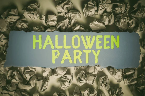 Halloween Party Vorabend Des Westlichen Christlichen Festes Allerheiligen — Stockfoto