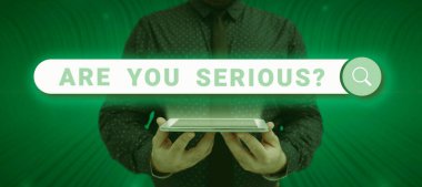 Kavramsal görüntü Ciddi misin, İş yaklaşımı şaka yapıyor olmalısın İnançsızlık gerçek mi?