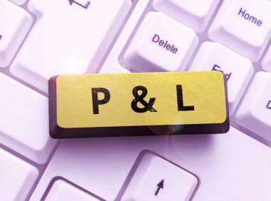 P ve L, iş konseptini sunan metin başlığı Şirketlerin finansal konumlarını değerlendirmek için birincil finansal açıklamalar