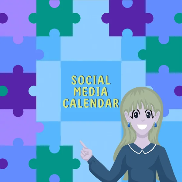 Текст Показывающий Вдохновение Календарь Социальных Медиа Приложения Бизнес Идеи Используемые — стоковое фото