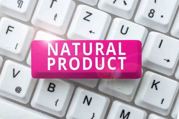 Znaki Pisma Ręcznego Naturalny Produkt Przegląd Działalności Gospodarczej Związek Chemiczny — Zdjęcie stockowe