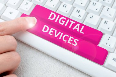 El yazısı metni Dijital Aygıtlar, mikro denetleyici içeren fiziksel ekipman birimi için sözcük