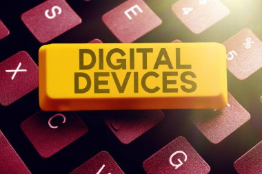 Metin Dijital Aygıtlar, mikro denetleyici içeren ekipmanların iş vitrinleri fiziksel birimi yazılıyor