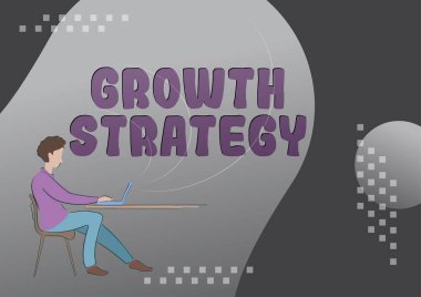 Kavramsal manşet Büyüme Stratejisi, kavramsal kavram, bir şirketin iş ve pazarını genişletmek için kullandığı yöntem