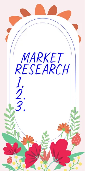 Исследование Рынка Бизнес Презентация Собирающая Информацию Потребностях Предпочтениях Потребителей — стоковое фото