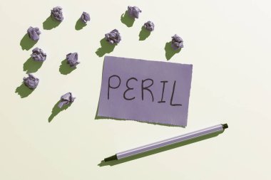 El yazısı tehlikesi, iş genel değerlendirmesi çok zor, tehlikeli ya da tehlikeli bir şey olduğunu gösteriyor.