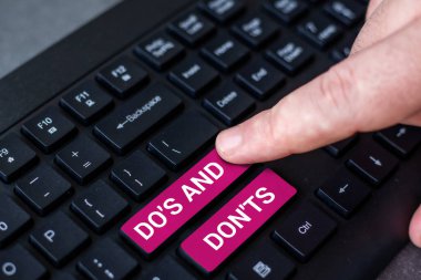 Kavramsal gösterim Dos ve Don T 'ler, İnternet Kavramı Bir şey hakkında insanın zihninde