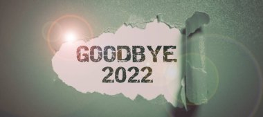 İlham verici mesajlar. Elveda 2023, iş dünyası. Mutlu Noeller.