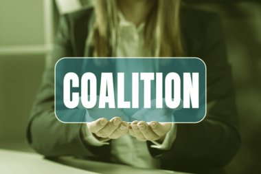 İşaret Koalisyonu, İş Fikri 'ni gösteren ilham kaynağı, farklı partiler, kişiler veya devletlerin ortak eylem için geçici bir ittifakıdır