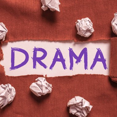 Kavramsal görüntü draması, kavram anlamı bir durum, durum veya kuvvetlerin ilginç veya yoğun çatışmasını içeren olaylar dizisidir.