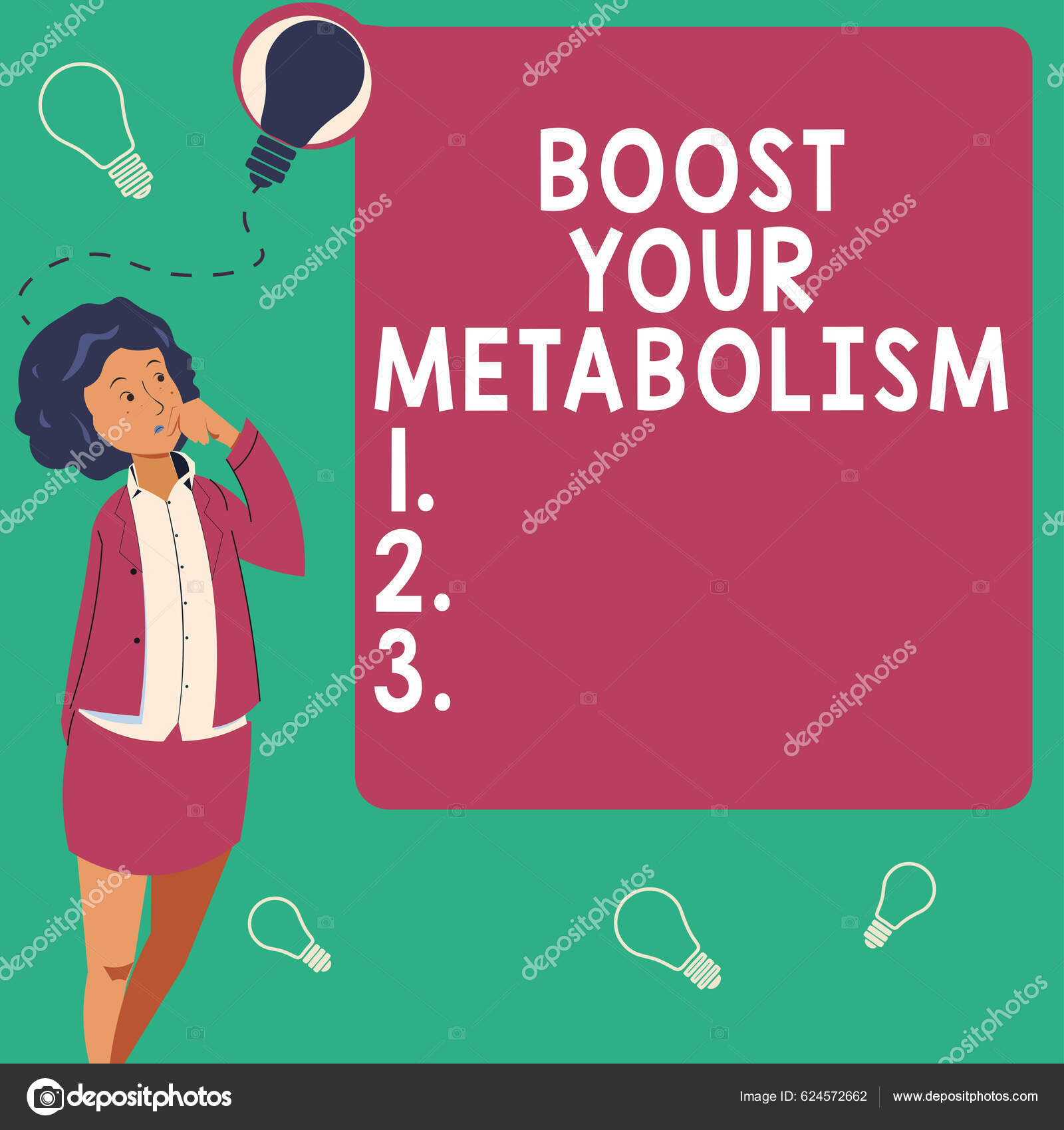 Hand Writing Sign Boost Your Metabolism Concept Meaning Speeding Breakdown  Stock Illustration by ©nialowwa #624572662