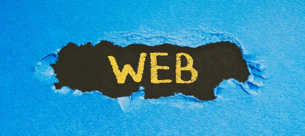 Texto Que Muestra Inspiración Web Internet Concept Sistema Servidores Internet — Foto de Stock