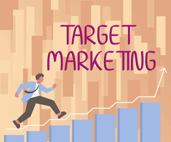Εννοιολογική Λεζάντα Target Marketing Internet Concept Market Segmentation Κοινό Στοχεύοντας — Φωτογραφία Αρχείου