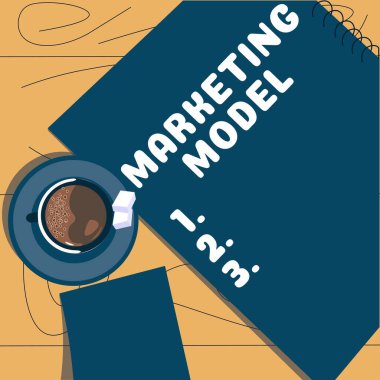 Pazarlama Modelini sunan metin başlığı, Satışlarda çok değişkenli gerilemeler gibi iş genel değerlendirmesi istatistiksel analiz