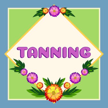 Kavramsal manşet bronzlaşma, iş yaklaşımı güneşe maruz kaldıktan sonra deri dokularının doğal olarak kararması.