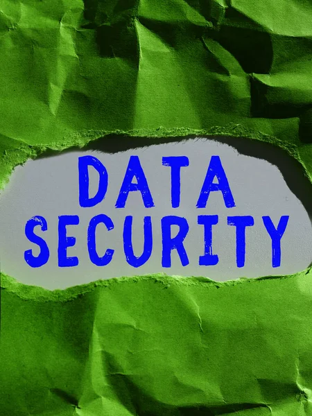 概念显示数据安全 业务方法保密磁盘加密备份密码屏蔽 — 图库照片