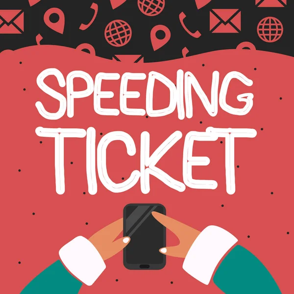 Tekst Pisma Prędkość Bilet Słowo Test Psychologiczny Dla Maksymalnej Prędkości — Zdjęcie stockowe