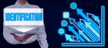 El yazısı tanımlaması, birini ya da bir şeyi tanımlamak için bir eylem ya da prosedür sözcüğü