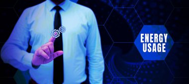 Enerji Kullanımı, İş Genel Bakış Alanını, tüketilen veya bir süreç veya sistemde kullanılan enerji miktarını gösteren imzala