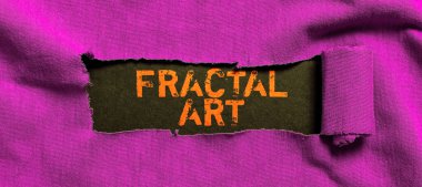 Kavramsal Görünüm Fraktal Sanat, İş Genel tartışma için kullanılan web sitesinin yeri veya bölümünün genel görünümü