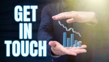 Görüntüleme metni yazılıyor. İrtibatta Kelime Sabit İletişim Bağlama