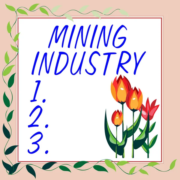Handwriting text Mining Industry, Business approach extraction of precious minerals and geological materials
