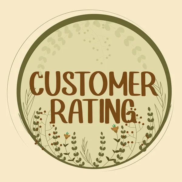 Inspiration Showing Sign Customer Rating Conceptual Photo Gauge Customer Satisfaction — Stock Photo, Image