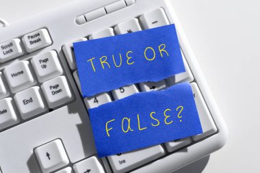 İlhamı gösteren metin Doğru ya da Yanlış Soru, Kavram anlamı doğru ya da yanlış olarak işaretlenecek ifadeler serisi