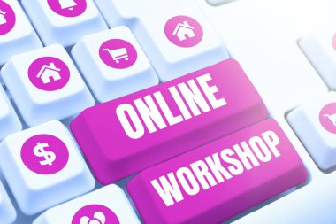 Belli bir konu üzerinde metin çevrimiçi atölye, iş dünyası yoğun tartışma ve etkinlik gösterimi yazılıyor