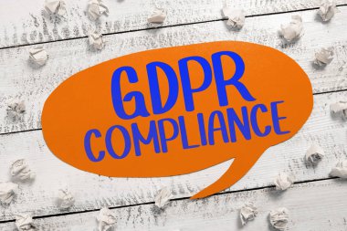 İlham verici GDPR Uyumluluğunu, Kavramsal fotoğraf korumasını ve Avrupa Birliği 'nin gizliliğini gösteren metni