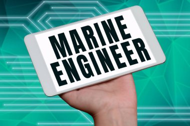 Metin başlığı Deniz Mühendisi, bir geminin bakımıyla ve işleyişiyle ilgili iş fikri motorlardır.
