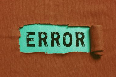 İlham Hatası, İnternet Kavram Hatası 'nı gösteren metin Davranış Hükmünde hatalı olma durumu bunu ifade etmedi