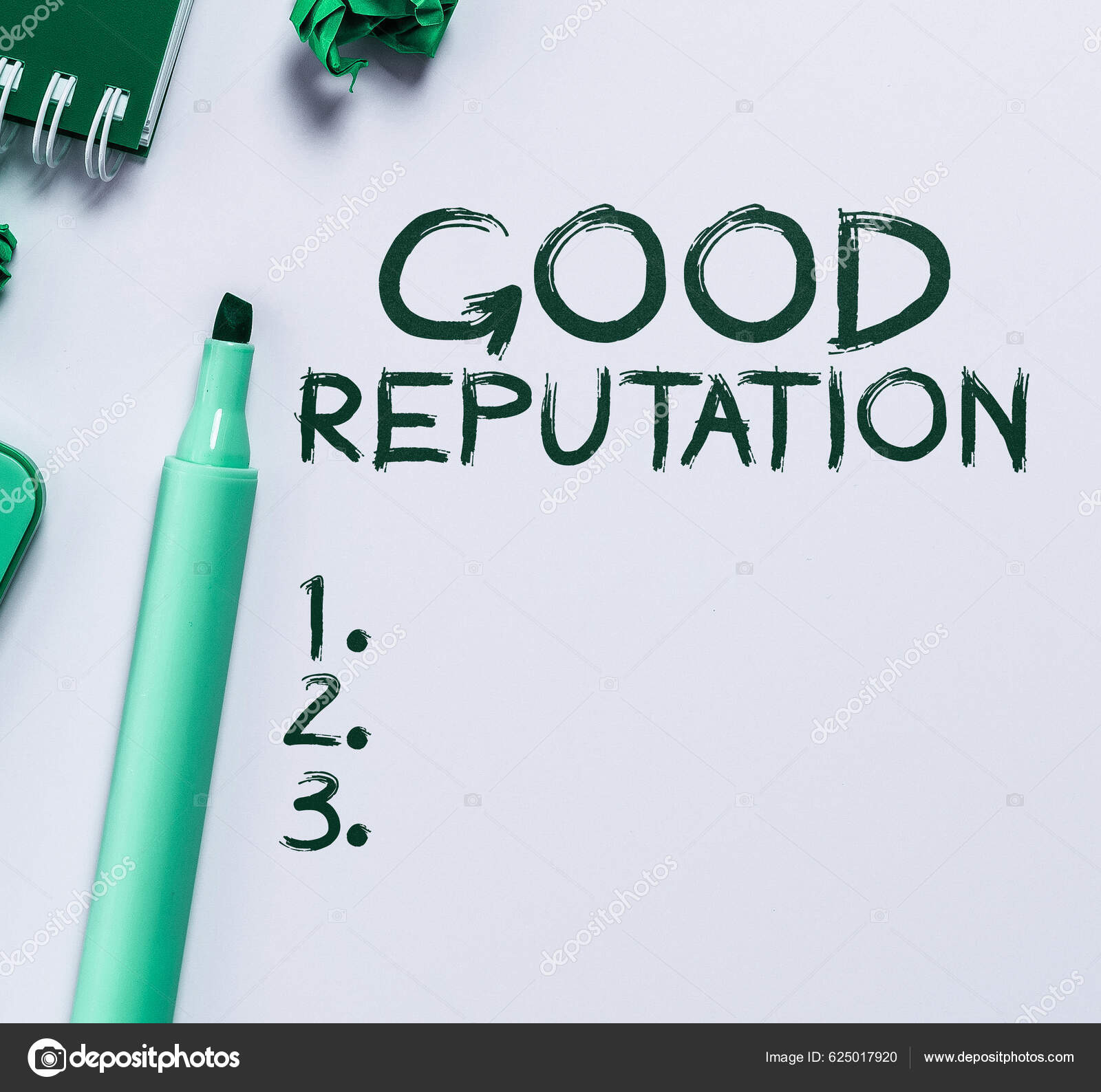 What Is A Word For Good Reputation